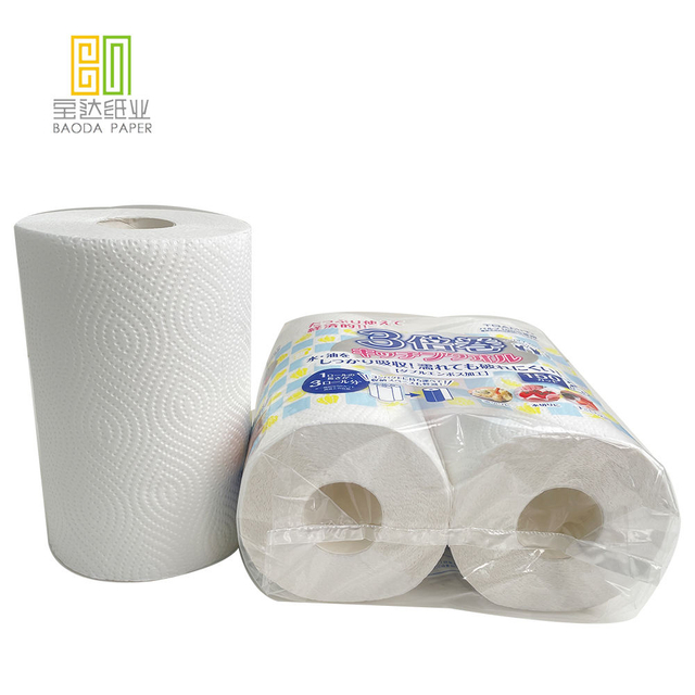 Best New Arrival Mengesyorkan tisu dapur maxi roll oil absorbing serviette paper manufacturers