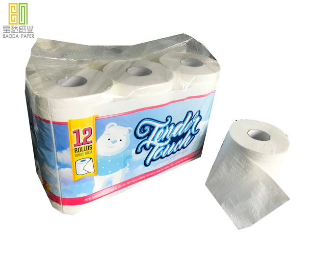 Jualan Markdown Kualiti Terbaik Membeli Panik kertas tandas bahan mentah kertas tandas lembut 12pk kertas tandas buluh gulungan kertas tandas